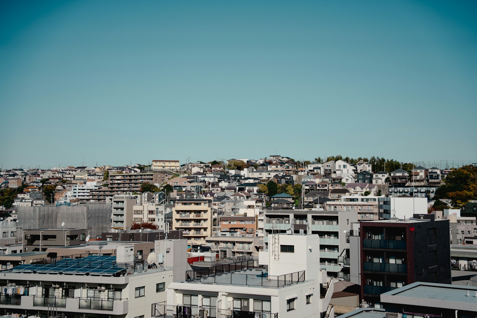Urban property development skyline